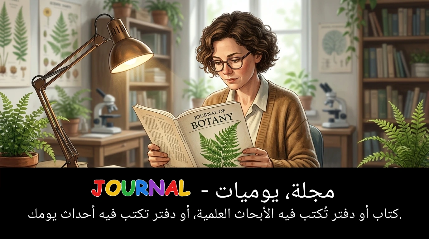 Arabic Illustration for journal